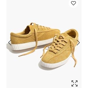Madewell x Tretorn in mustard